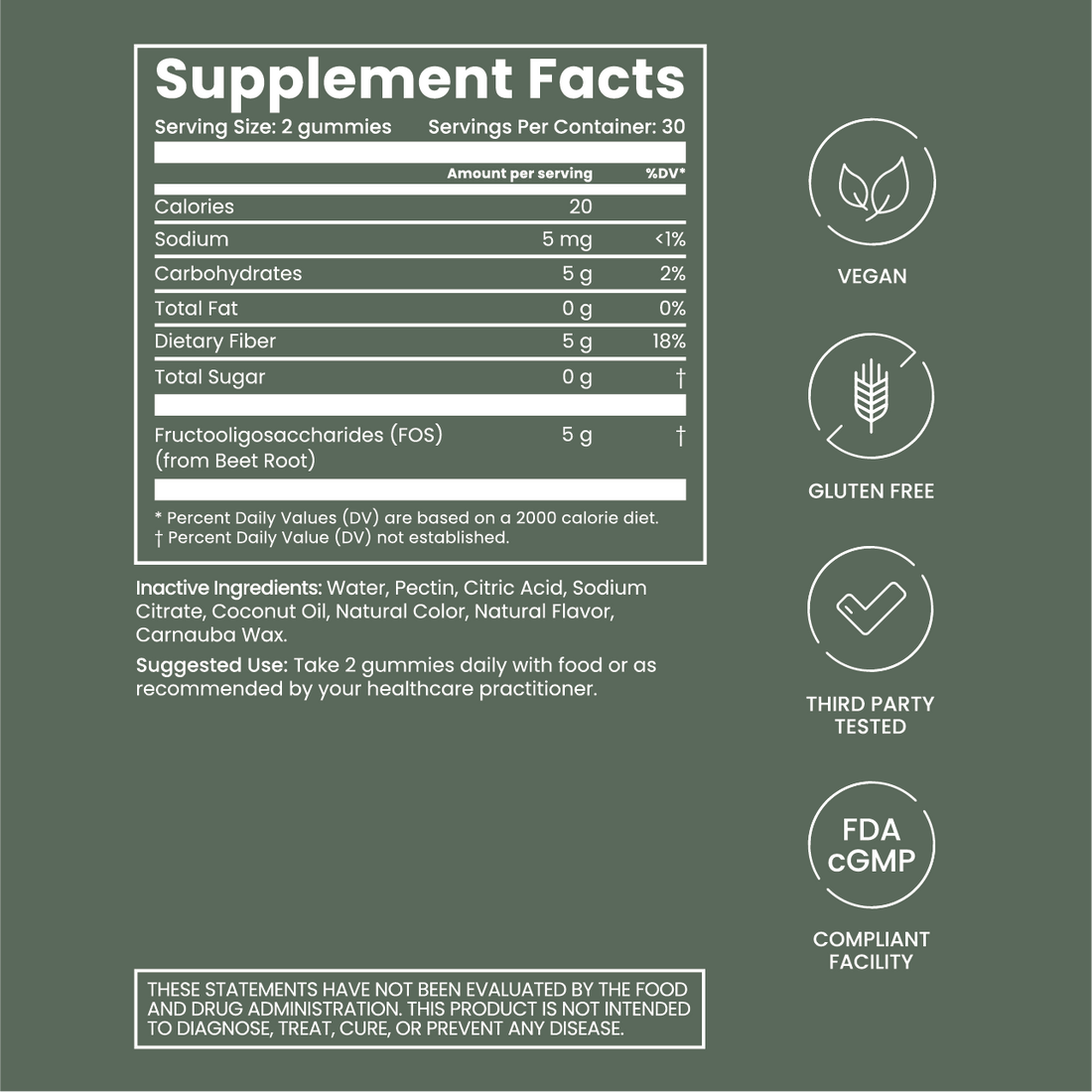 Prebiotic Fiber Gummies